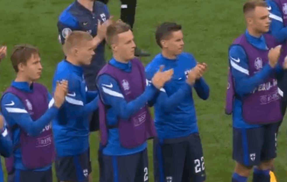 VITEŠKI POTEZ FINSKIH FUDBALERA: Ovako su dočekali Dance na POVRATKU NA TEREN! (VIDEO)
